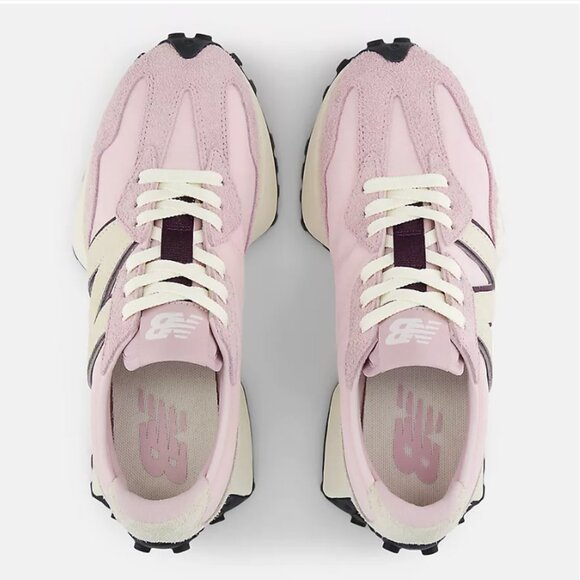 New Balance 327 Women's Sneakers Shoes ~Various Sizes~ Sugar Rose / Deep Plum - Picture 5 of 8
